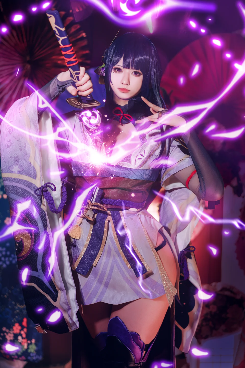 小空sora - No.011 原神·雷电将军 [17P-65MB] tg@simisebaisi 【丝足阁】001.webp